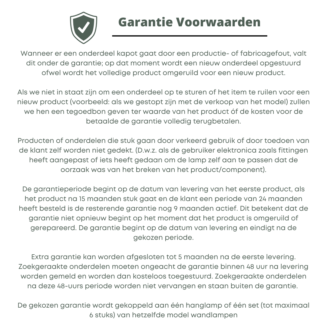 Garantie Verlenging - Suitta - Suitta