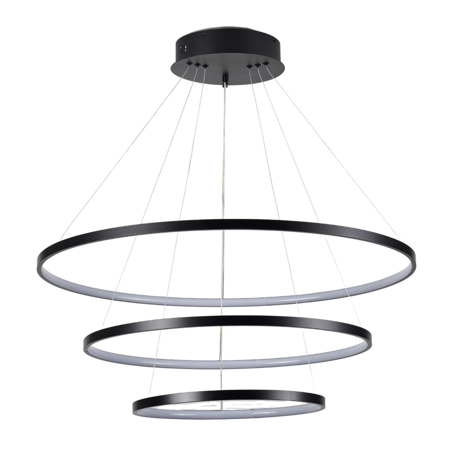 Black Trio Circle Hanglamp - By Suitta